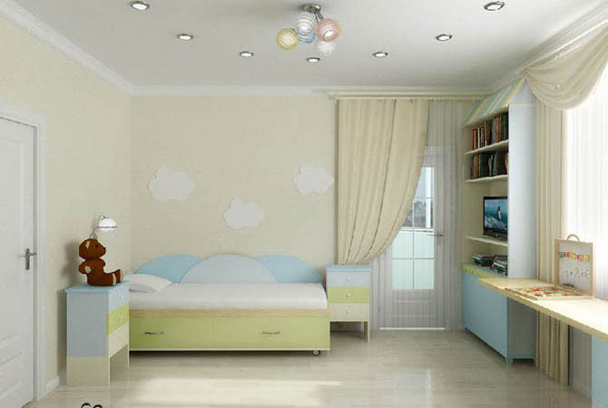 дизайн интерьера спальной комнаты цвета венге