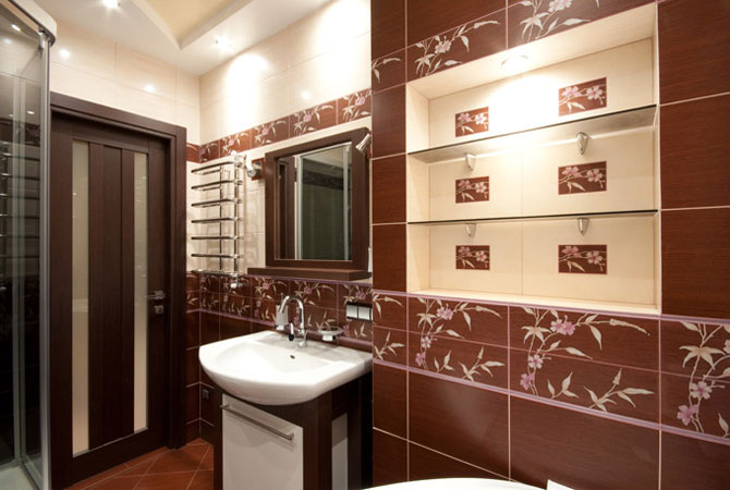 фото доступный интерьер ванной комнаты